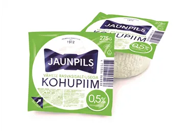 Kohupiim JAUNPILS vah.rasvasis.0.5%,275g
