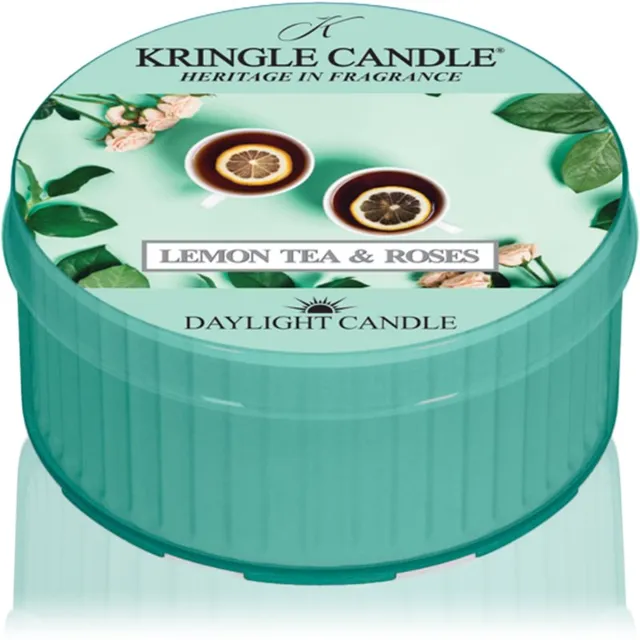 Kringle Candle Lemon Tea & Roses lõhnaküünal 42 g