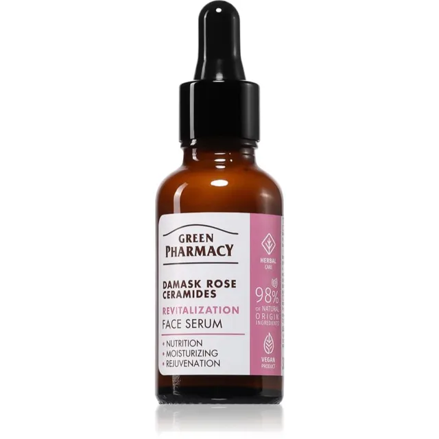 Green Pharmacy Damask Rose & Ceramides Serum Elustav nahaseerum 30 ml