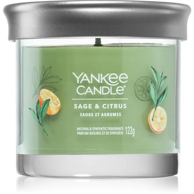 Yankee Candle Sage & Citrus lõhnaküünal 122 g