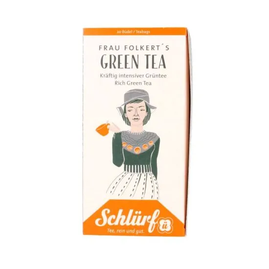 Schlürf ECO Folkerti roheline pakitee 20tk
