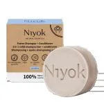 NIYOK 2in1 Sensitive tahke šampoon+palsam, lõhnavaba 80 g