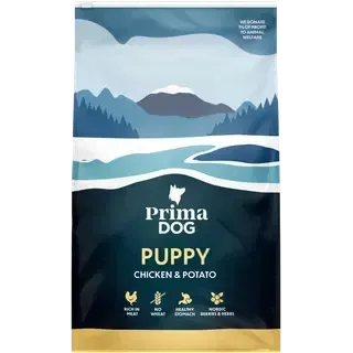 Prima Dog kana-kartuli kuivtoit kutsikatele 3 kg