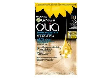 Ammoniaagivaba püsivärv GARNIER OLIA 110 ülihele naturaalne blond