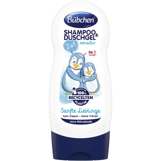 Bübchen Kids Sport´n Fun Šampoon ja dušigeel kaks-ühes 230 ml
