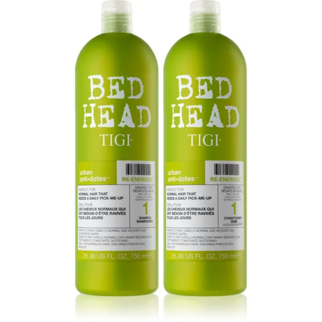 TIGI Bed Head Urban Antidotes Re-energize Säästupakk normaalsetele juustele