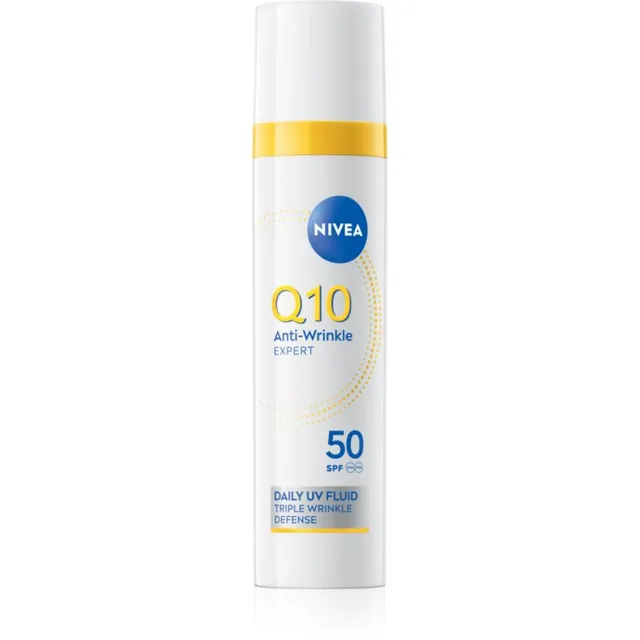 NIVEA Q10 Anti-Wrinkle Ülikerge vedelik SPF 50 40 ml