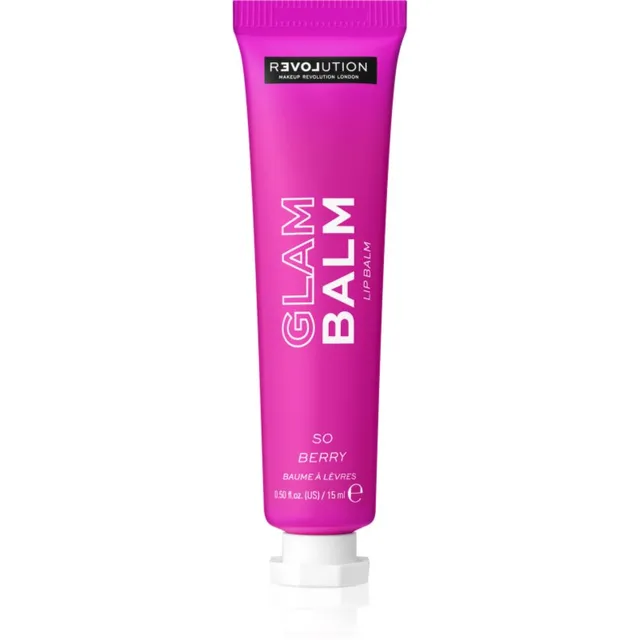 Revolution Relove Glam Balm Toitev huulepalsam lõhn So Berry 15 g