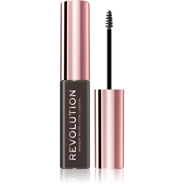 Revolution Brow Fixer Kulmugeel varjund Dark Brown 6 ml