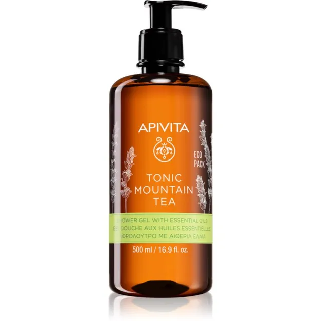 Apivita Tonic Mountain Tea Tonifying Shower Gel Tooniv dušigeel 500 ml