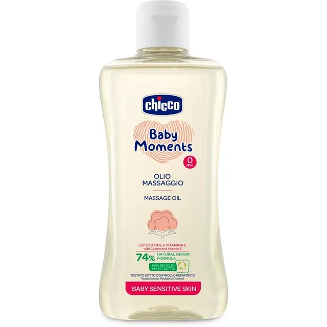 Chicco Baby Moments Sensitive Massaažiõli 200 ml