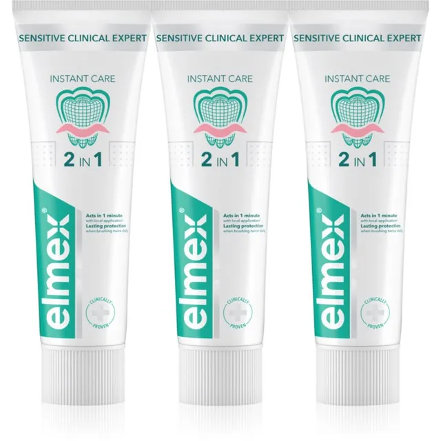 Elmex Sensitive Clinical Expert Hambapasta tundlikele hammastele 3x75 ml