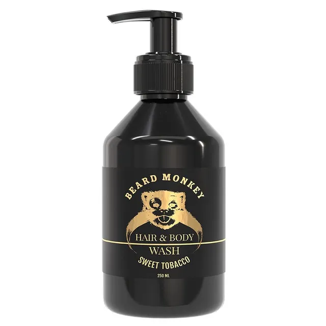 BEARD MONKEY Sweet Tobacco Hair & Body Wash 250ml