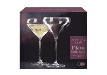 Šampanjapokaalid AURORA Fleya 300ml 4tk