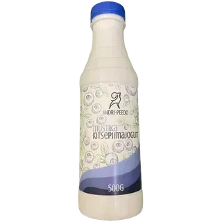 Andri-Peedo kitsepiimajogurt mustikaga, 500 g