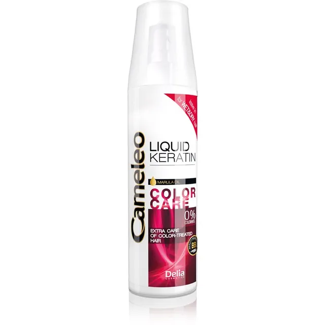 Delia Cosmetics Cameleo BB Pihustatav vedel keratiin värvitud või triibutatud juustele 150 ml