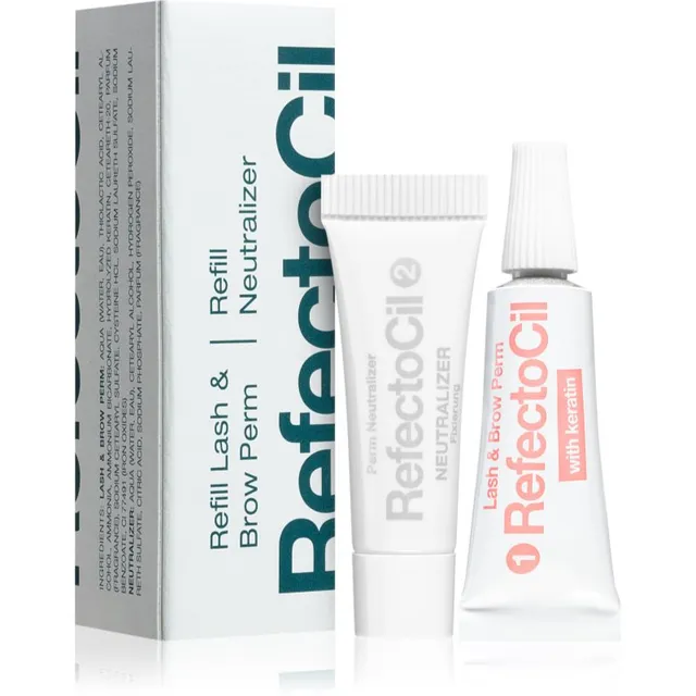 RefectoCil Eyelash Lift Püsilained keratiiniga täitepakend 2x3,5 ml