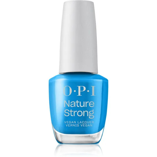 OPI Nature Strong Nails&Skin Küünelakk vegan varjund Fresh as a Blue Daisy 15 ml