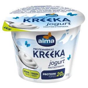 Alma kreeka stiilis proteiinijogurt maitsestamata, 180 g