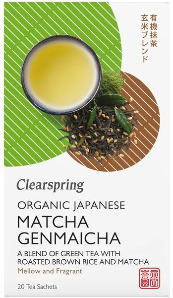 Jaapani roheline tee Matcha Genmaicha, ökoloogiline