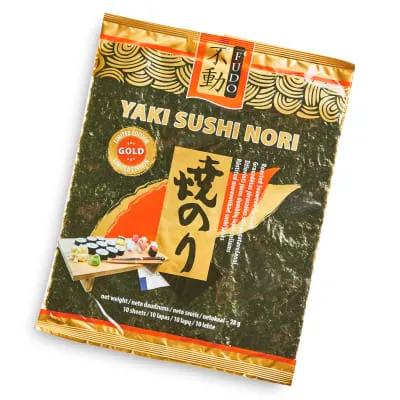 Merevetikad röstitud sushile 10lehte Fudo 28g