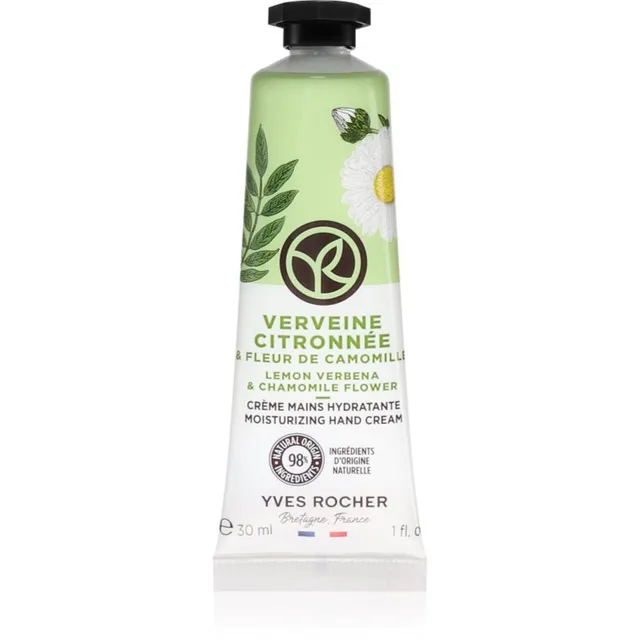 Yves Rocher Lemon Verbena & Chamomile Flower Kätekreem lõhnatooted Lemon Verbena & Chamomile Flower 30 ml