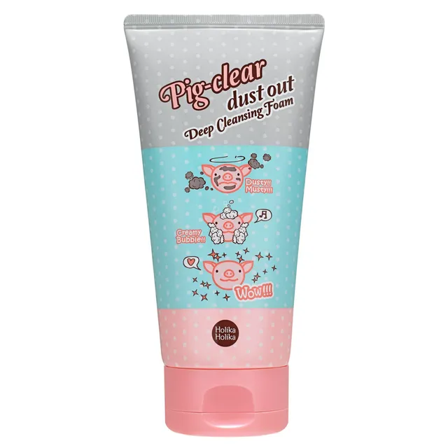HOLIKA HOLIKA Pig-Clear Dust Out Deep Cleansing Foam 150ml