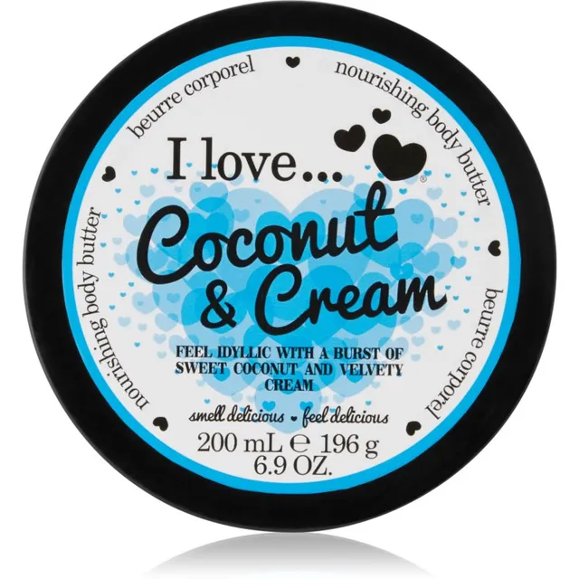 I Love Coconut & Cream Kehavõi 200 ml