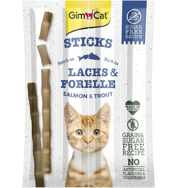 Maiusepulgad kassile, lõhe ja tursaga, teraviljavaba (GimCat)