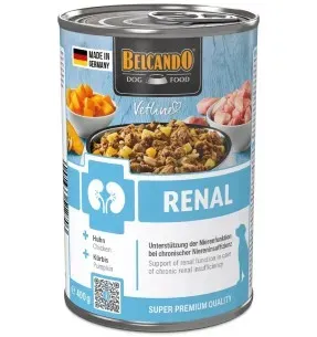 BELCANDO VETLINE RENAL veterinaarsarja konservtoit koerale, neerufunktsiooni toetamiseks