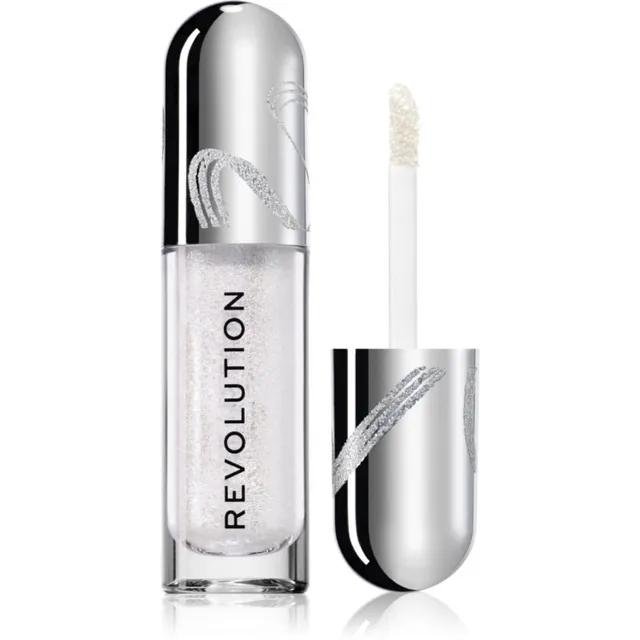 Revolution Metallic Muse Glitter Muse Vedel sädelusega lauvärv varjund Silver 3.5 ml