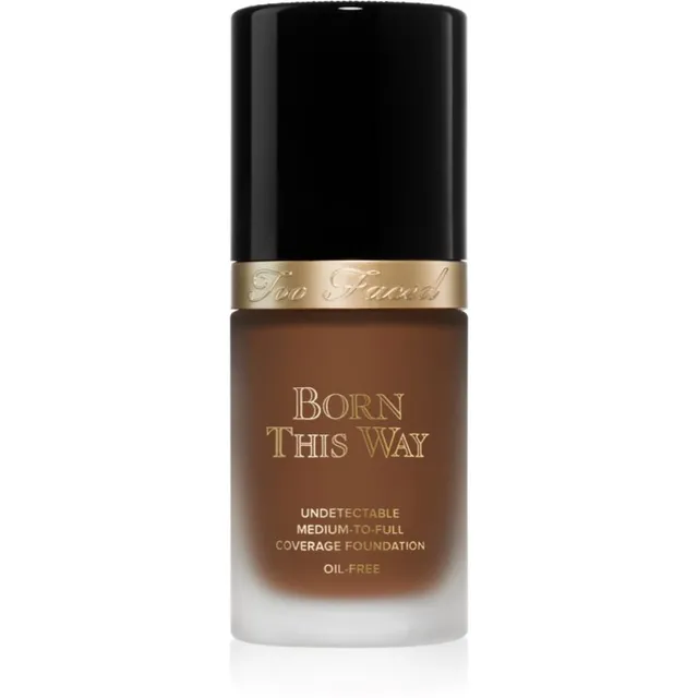 Too Faced Born This Way Flawless Coverage Natural Finish Foundation Väga hea katvusega jumestuskreem loomuliku ilme andmiseks varjund Tiramisu 30 ml
