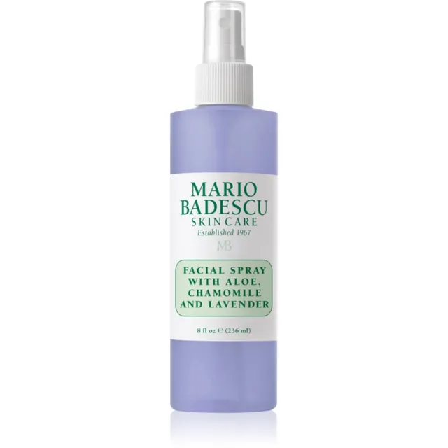 Mario Badescu Facial Spray with Aloe, Chamomile and Lavender Näoudu rahustavate efektidega 236 ml