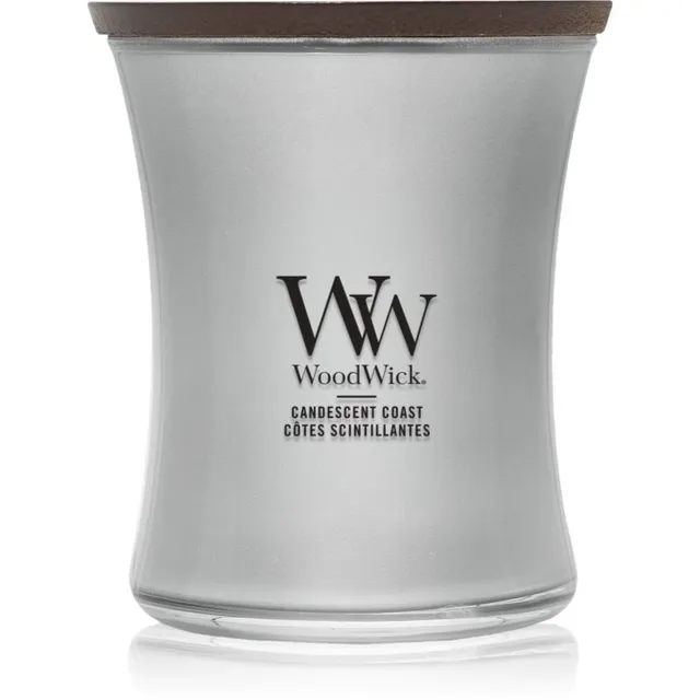 Woodwick Precious Metals Candescent Coast lõhnaküünal 275 g