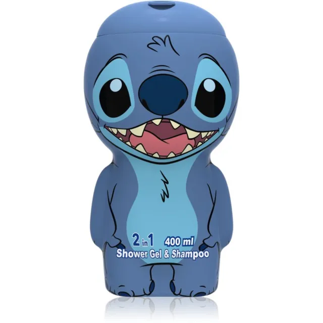 Disney Stitch Shower Gel & Shampoo Mahe dušigeel ja šampoon lastele 400 ml