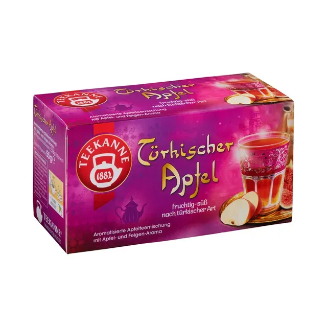 Puuviljatee Türgi õunatee niidiga kotis 20pk, TEEKANNE, 24 g