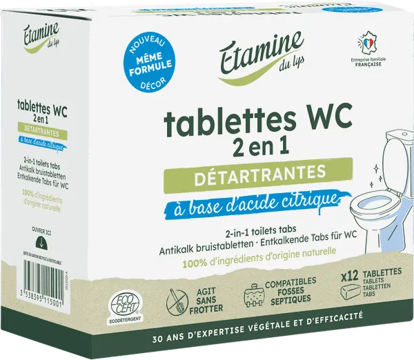 WC-puhastustabletid 2 IN 1