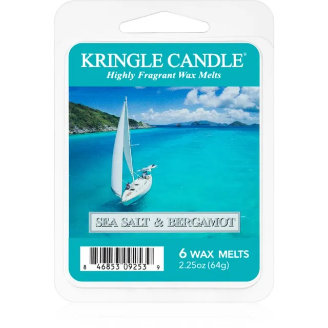 Kringle Candle Sea Salt & Bergamot sulatusvaha 64 g