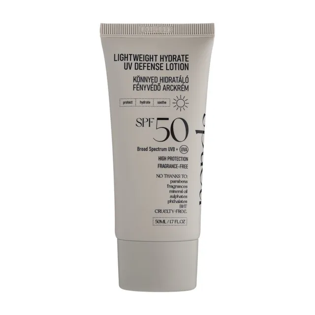NERDS PÄIKESEKAITSE LOSJOON NÄOLE KERGE JA NIISUTAV SPF50 50ML