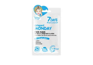 Näomask 7DAYS Dynamic Monday 28g