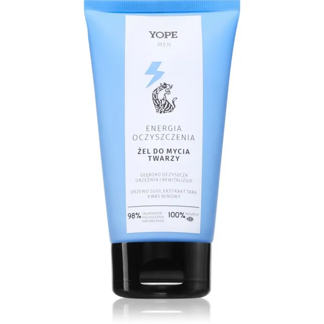Yope Men Wood Niisutav ja puhastav geel meestele 160 ml