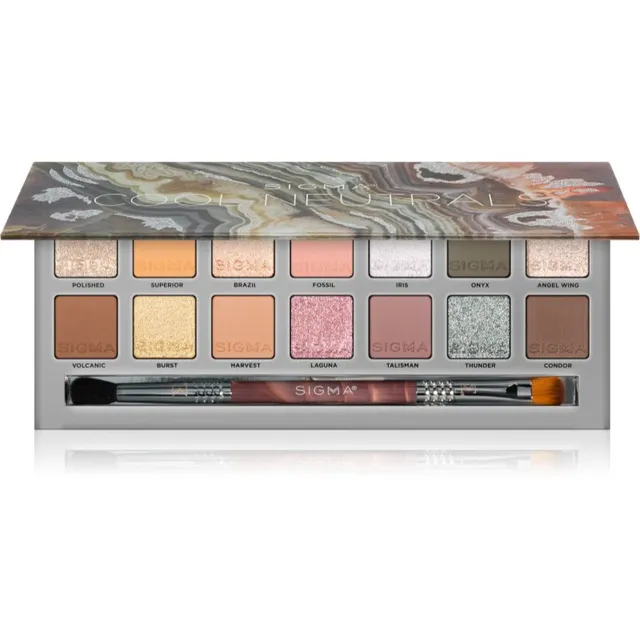 Sigma Beauty Cool Neutrals Lauvärvipalett 1 tk
