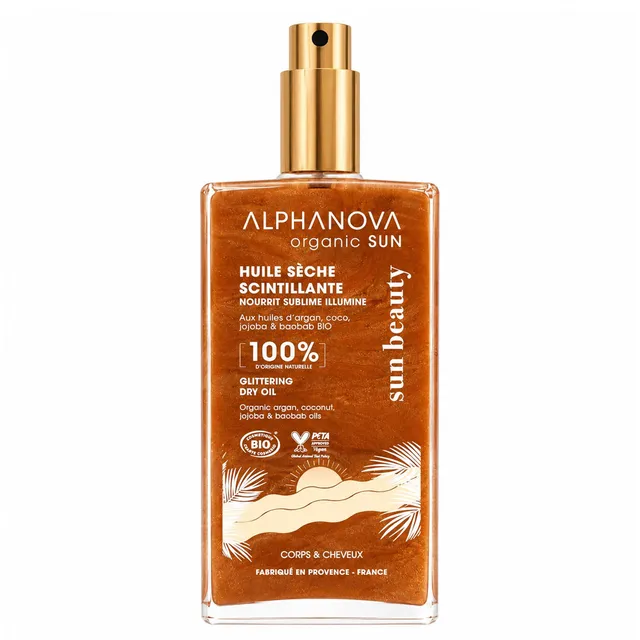ALPHANOVA Sun Beauty Glittering Dry Oil 100ml
