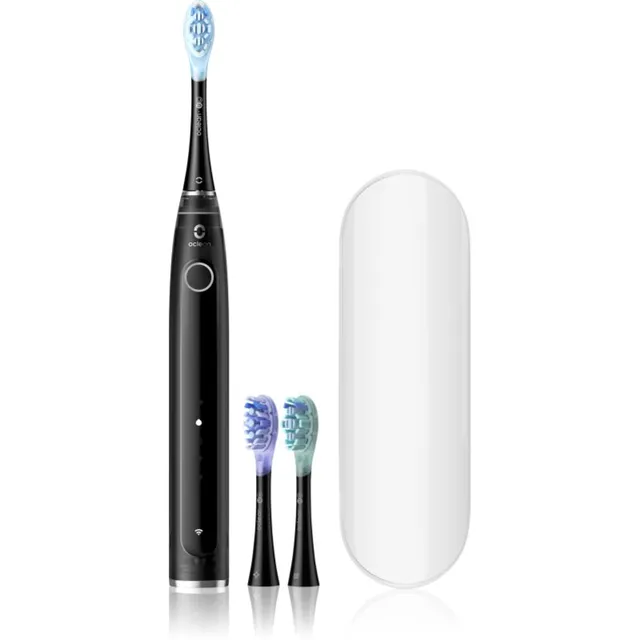Oclean X Pro 20 Set Heliline hambahari + 2 varuharjapead reisikarbiga Black