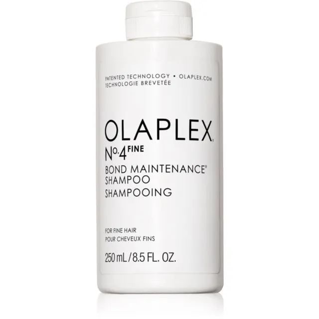 Olaplex N°4 Fine Bond Maintenance Shampoo Taastav šampoon õhukestele ja kahjustatud juustele 250 ml