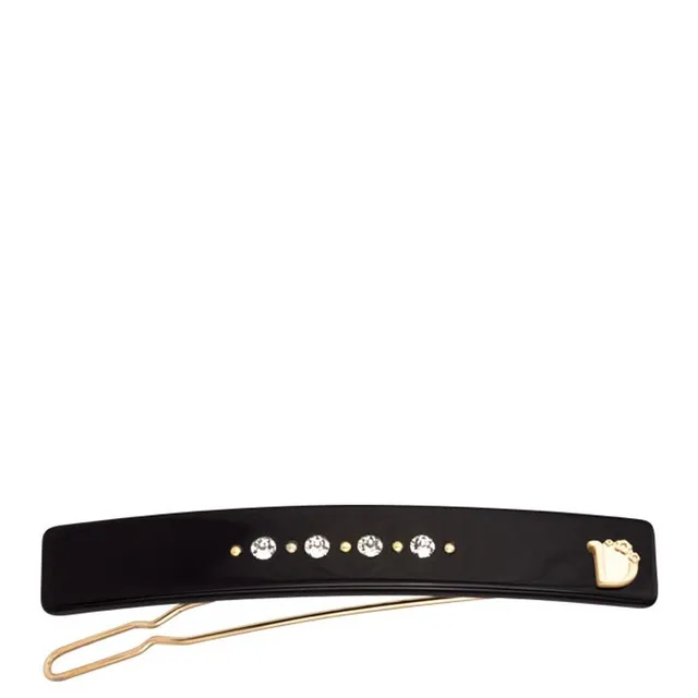 DONDELLA Hair Clip Cristallo Black 1x6cm