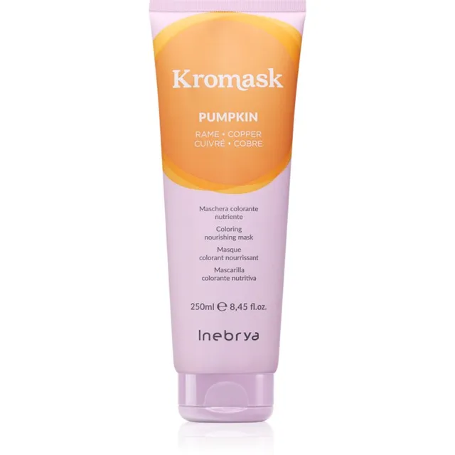 Inebrya Kromask Intensiivne bonding-tehnoloogial põhinev värvimask varjund Pumpkin 250 ml