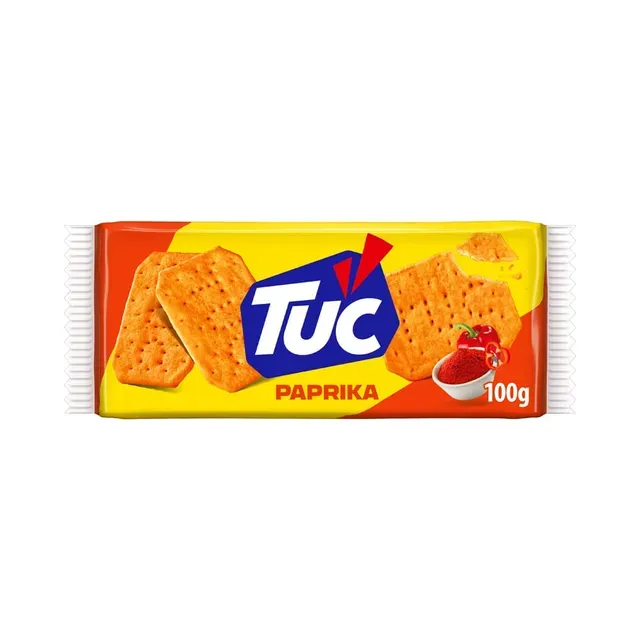 Kreekerid paprikaga, TUC, 100 g