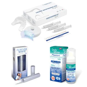 Beaming White valgenduskomplekt + valgendav pliiats + valgendav vaht