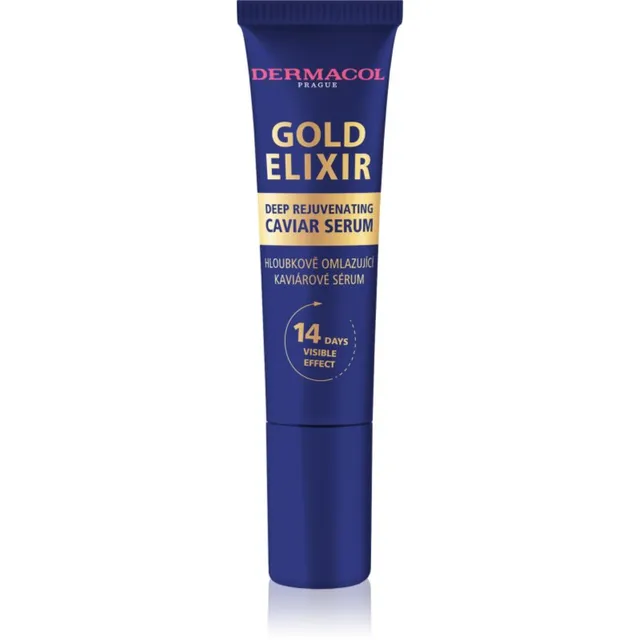 Dermacol Gold Elixir Sügavparandav seerum kaaviariga 12 ml